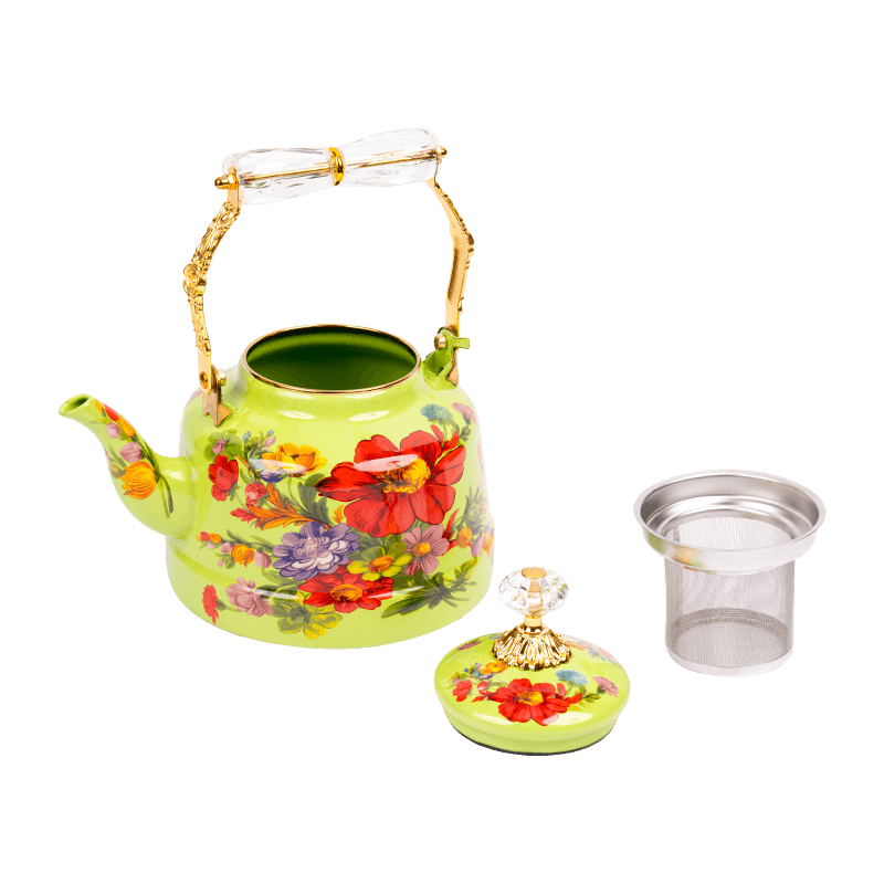TK505 Emalje Bell-designet Tea Kettle