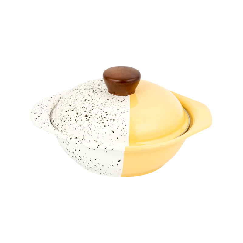 Emalje V-formet gryte