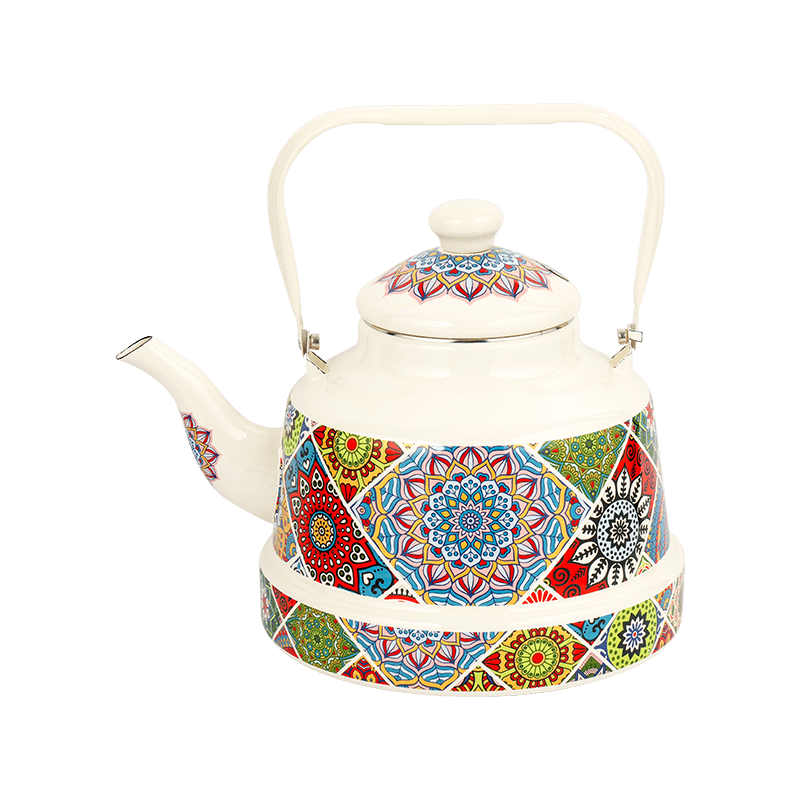 TK505 Emalje Bell-designet Tea Kettle