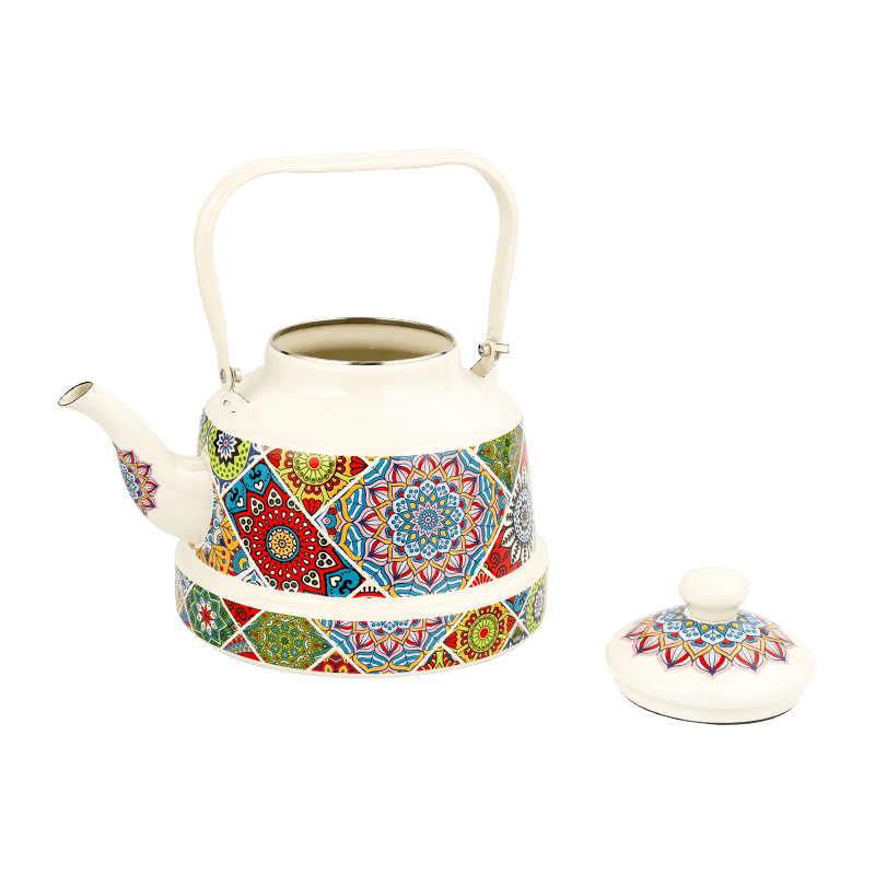 TK505 Emalje Bell-designet Tea Kettle