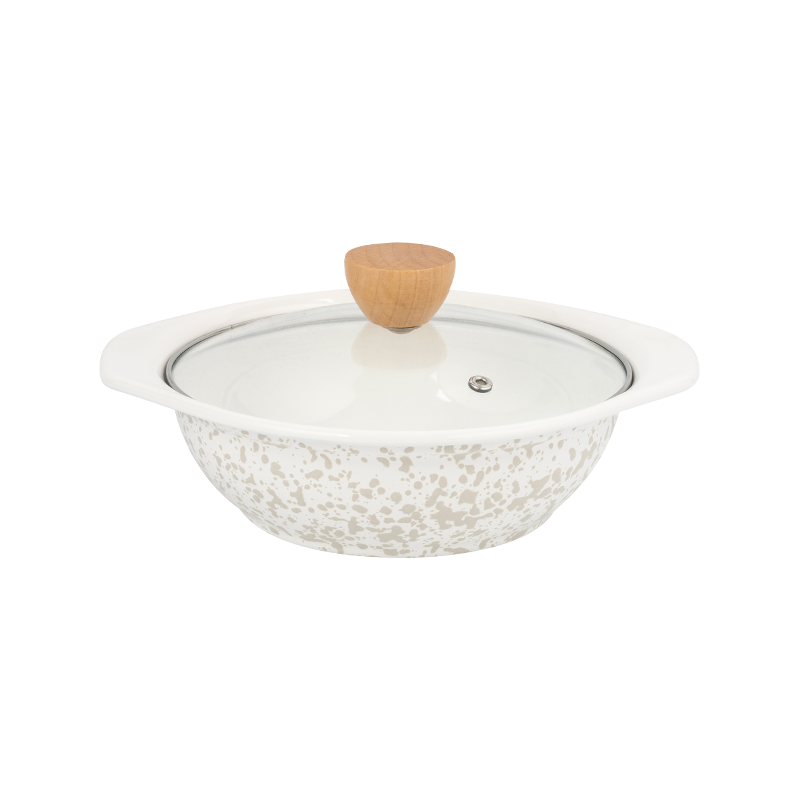 Emalje V-formet gryte