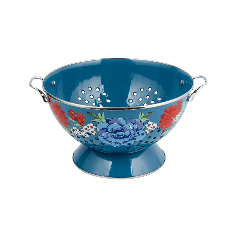 Vintage emalje fruktkurv Vintage emalje fruktkurv