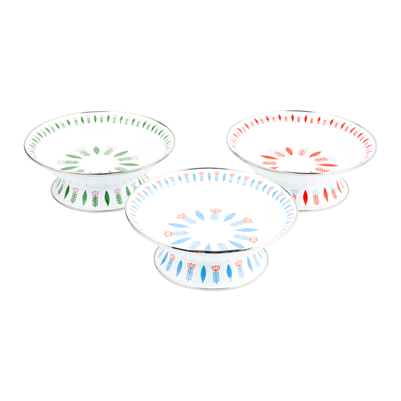 Stor kapasitetsemalje som tilbyr plate