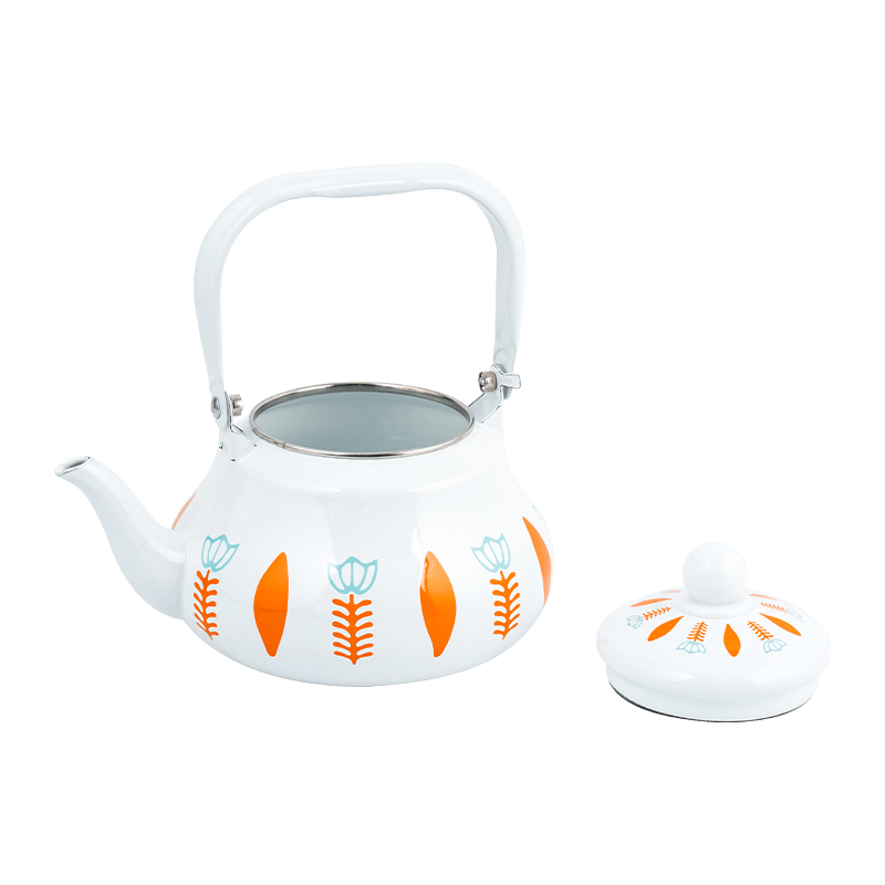 TK121 Emalje Pear-Designed Tea Kettle