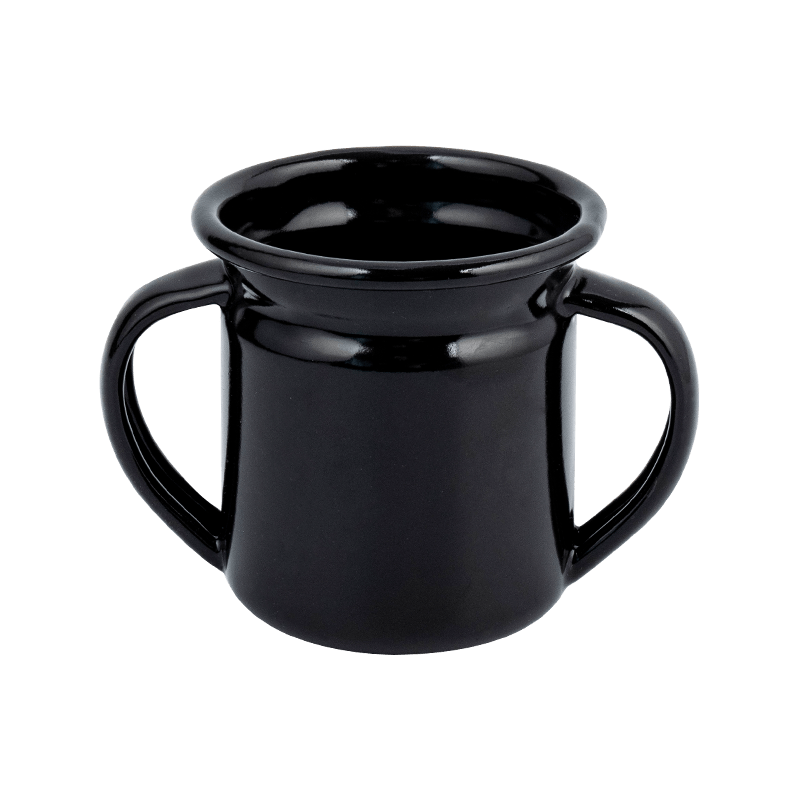303DC Flared Rim Double Handle Emalje Mug