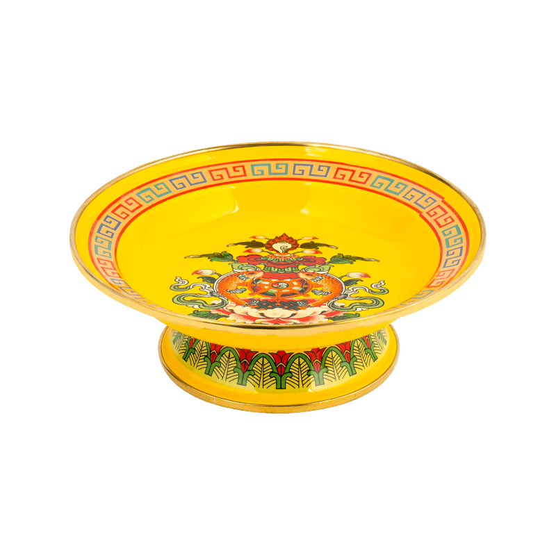 Stor kapasitetsemalje som tilbyr plate