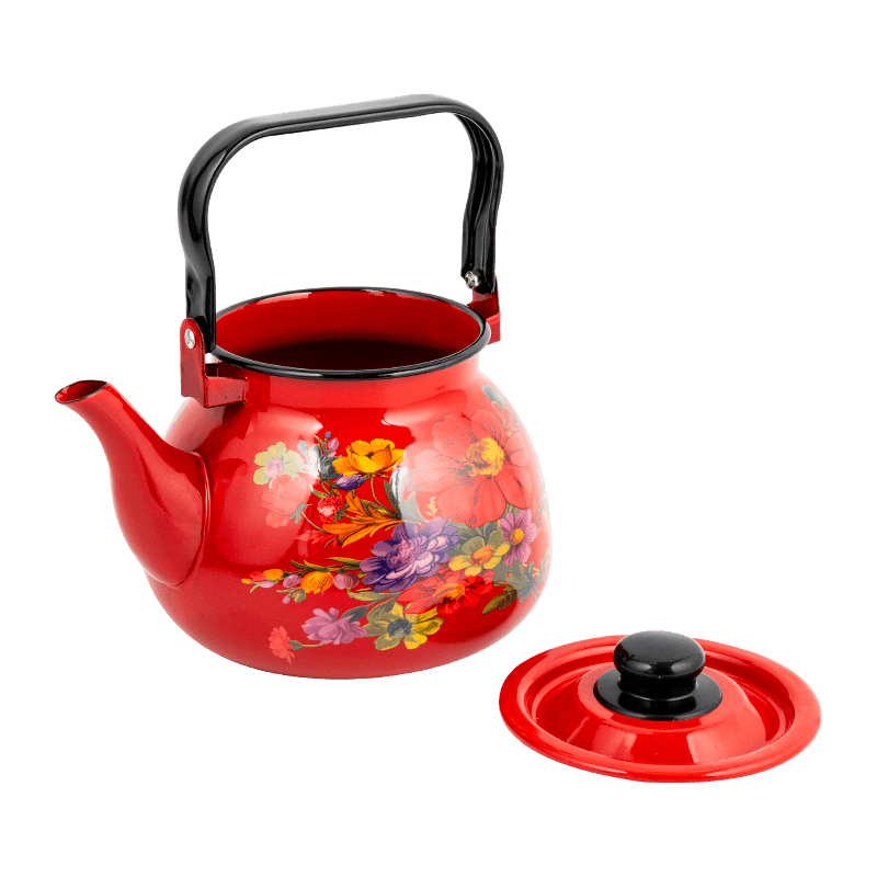 TK305 Emalje Flared Rim Tea Kettle