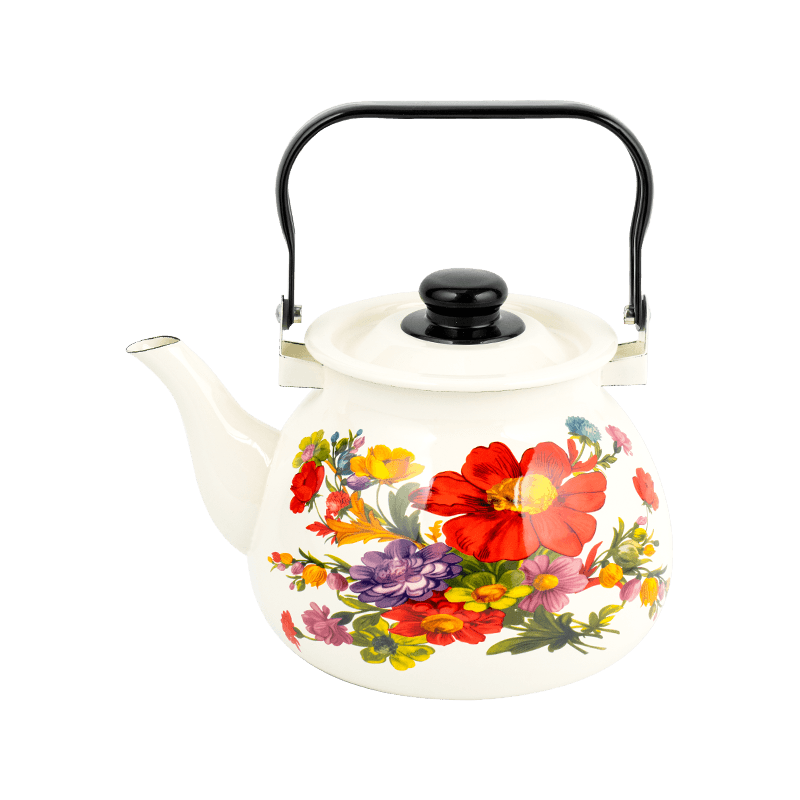TK305 Emalje Flared Rim Tea Kettle
