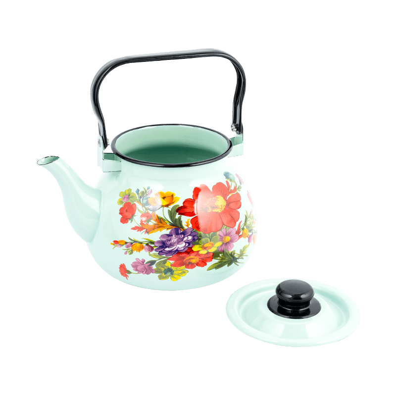 TK305 Emalje Flared Rim Tea Kettle