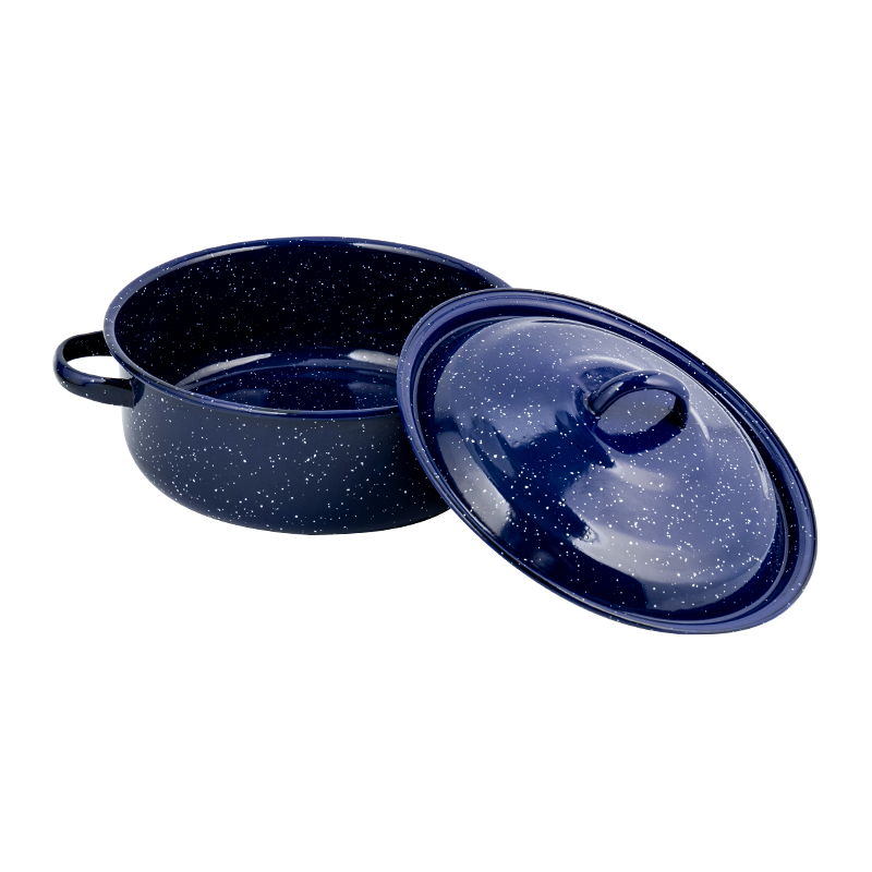 768d emalje flared felg rett lav lagerpotte